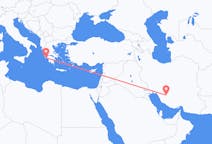 出发地 伊朗出发地 設拉子目的地 希腊扎金索斯島的航班
