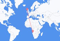 Flights from Lubango, Angola to Derry, Northern Ireland