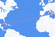 Flyrejser fra Grand Cayman, Caymanøerne til Palermo, Italien