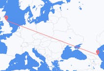 Flights from Makhachkala, Russia to Newcastle upon Tyne, the United Kingdom