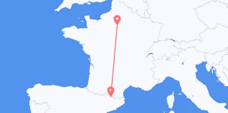 Flyrejser fra Andorra til Frankrig