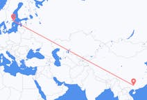 Flights from Liuzhou to Stockholm