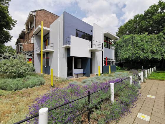 photo of Rietveld Schröder House in Utrecht ,The Netherlands.