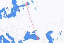 出发地 俄罗斯出发地 聖彼得堡目的地 土耳其特拉布宗的航班