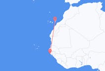 Vuelos de Rodapié de gorra, Senegal hacia Ajuy, España