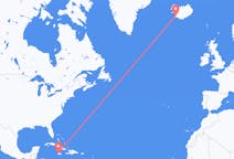 出发地 牙买加蒙特哥貝目的地 冰岛雷克雅未克的航班