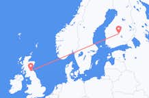 Flights from Jyvaskyla to Edinburgh
