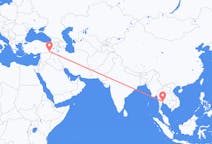 Fly fra Bangkok til Mardin