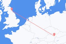 Flights from Vienna, Austria to Newcastle upon Tyne, the United Kingdom