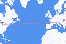 Flights from Detroit, the United States to Timișoara, Romania