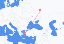 Flights from Voronezh, Russia to Mykonos, Greece