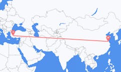 Flyreiser fra Yancheng, Kina til Denizli, Tyrkia