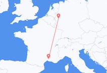 Flyg från Köln, Tyskland till Nimes, Frankrike