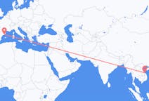 Flyrejser fra Hue, Vietnam til Barcelona, Spanien