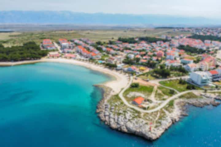 Appartamenti in affitto per le vacanze a Povljana, Croazia