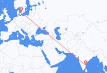 Flights from Chennai, India to Ängelholm, Sweden