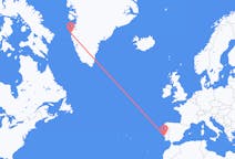 Flyreiser fra Lisboa, Portugal til Sisimiut, Grønland