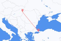 Flyreiser fra Istanbul, til Debrecen