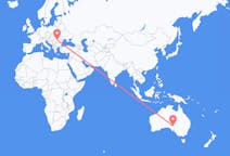 Flights from Olympic Dam, Australia to Sibiu, Romania