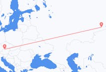 Flights from Kurgan, Kurgan Oblast, Russia to Linz, Austria
