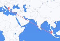 Flights from Padang, Indonesia to Ioannina, Greece