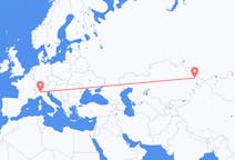 Flights from Oskemen to Milan
