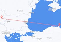 Flyrejser fra Sinop til byen Niš