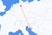 Flights from Zadar in Croatia to Hanover in Germany