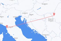Flug frá Timișoara, Rúmeníu til Pisa, Ítalíu