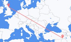 Flights from Şırnak to Newcastle upon Tyne