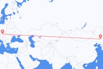 Flyg från Changchun, Kina till Budapest, Kina