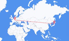 Flights from Akita, Japan to Strasbourg, France