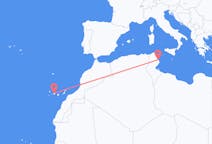 出发地 突尼斯出发地 莫纳斯提尔目的地 西班牙Santa Cruz de Tenerife的航班