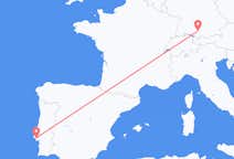 Flyrejser fra Memmingen til Lissabon