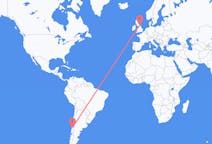 Flyrejser fra Temuco, Chile til Newcastle upon Tyne, England