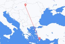 出发地 罗马尼亚出发地 奥拉迪亚目的地 希腊罗得岛的航班