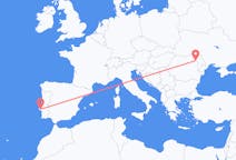 Flyg från Iași till Lissabon