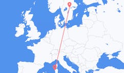 Flyrejser fra Alghero, Italien til Örebro, Sverige