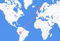 Flights from La Paz, Bolivia to Bergen, Norway