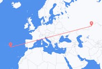 Flights from Kostanay, Kazakhstan to Santa Maria Island, Portugal