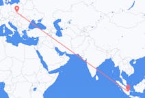 Flights from Palembang, Indonesia to Katowice, Poland