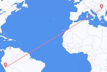 Flights from Huánuco, Peru to Sibiu, Romania