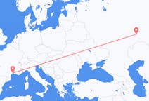 Flyg från Samara, Ryssland till Montpellier, Frankrike