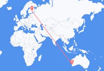 Flyreiser fra Perth, Australia til Joensuu, Finland