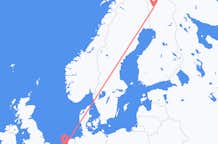 Flights from Kolari to Amsterdam