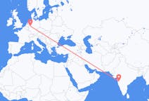 Flyreiser fra Pune, India til Dortmund, Tyskland