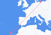 Flights from Szczecin, Poland to Santa Cruz de La Palma, Spain