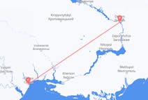 Fly fra Odessa til Dnipro