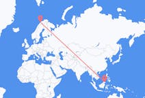Flyrejser fra Sandakan, Malaysia til Tromsö, Norge