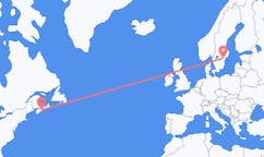 Flyreiser fra Halifax, til Norrköping